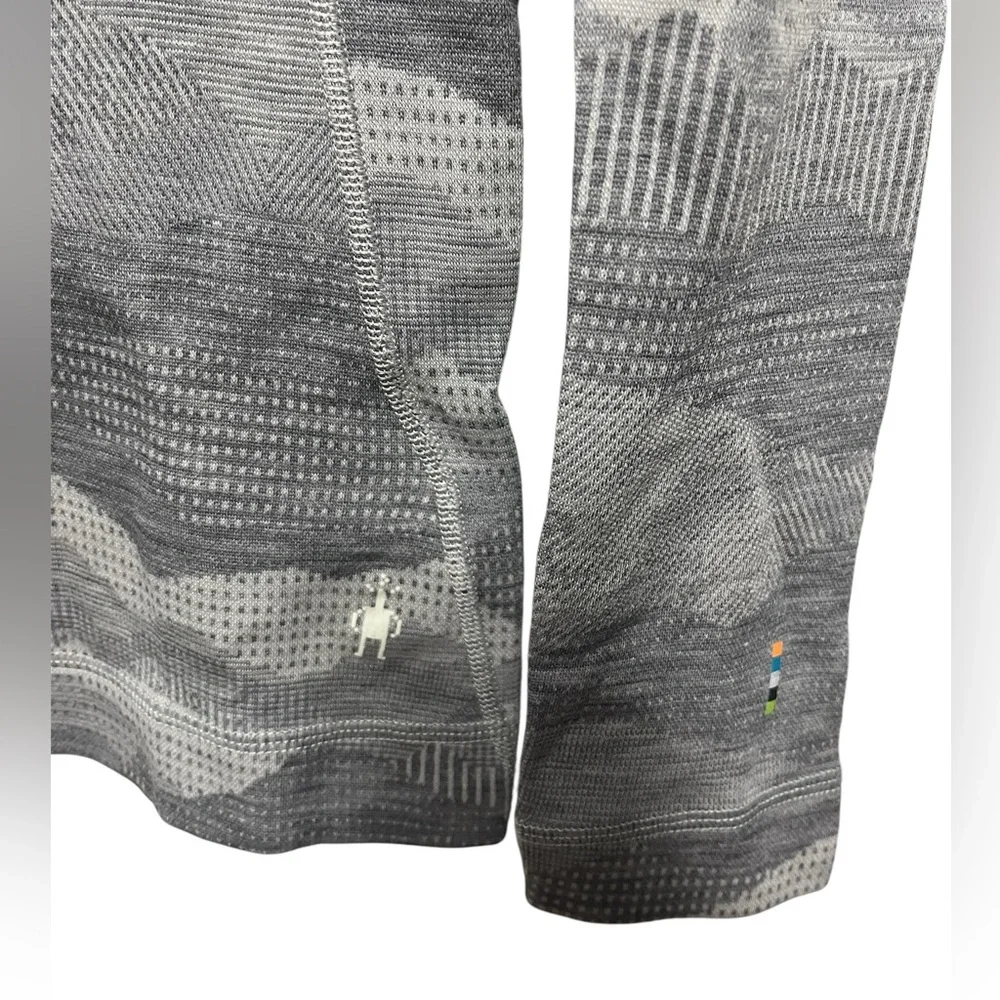 NWT Smartwool  Classic Base Layer Thermal Merino in grey mountain scape  size S - Picture 4 of 5